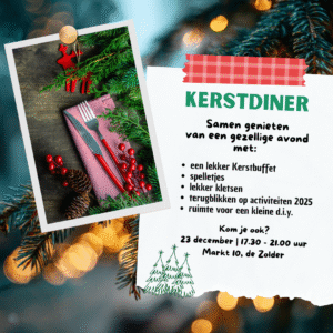 Gezellige avond met Kerstdiner
